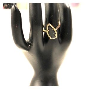 Kendra Scott black tribal ring